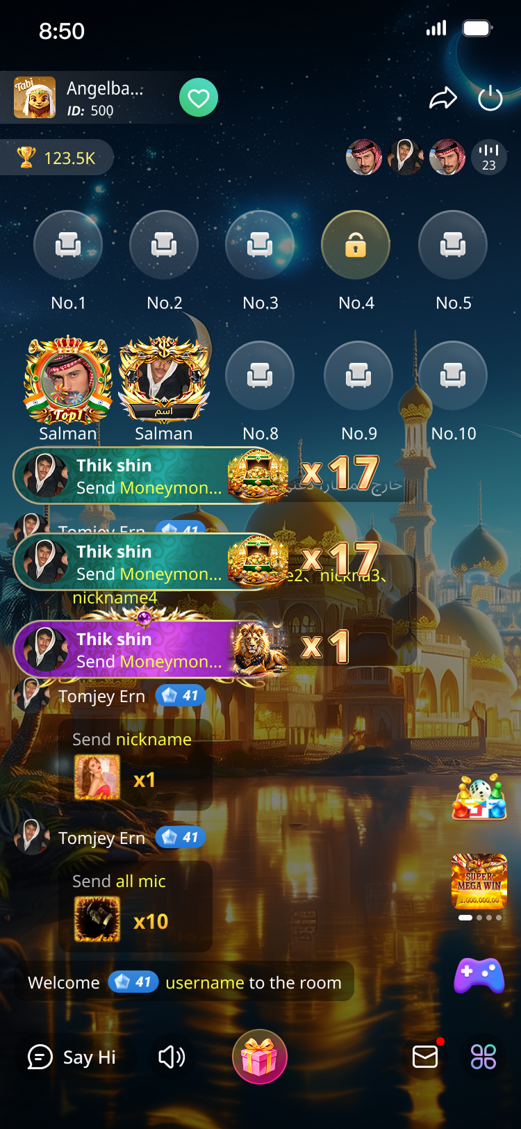 Social app with group follow recommendations